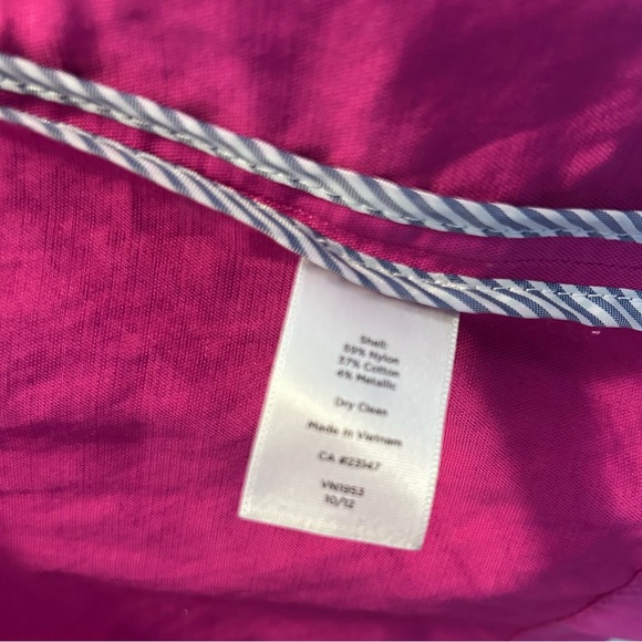 Talbots Fuchsia jacket. Size 12P - Picture 8 of 9